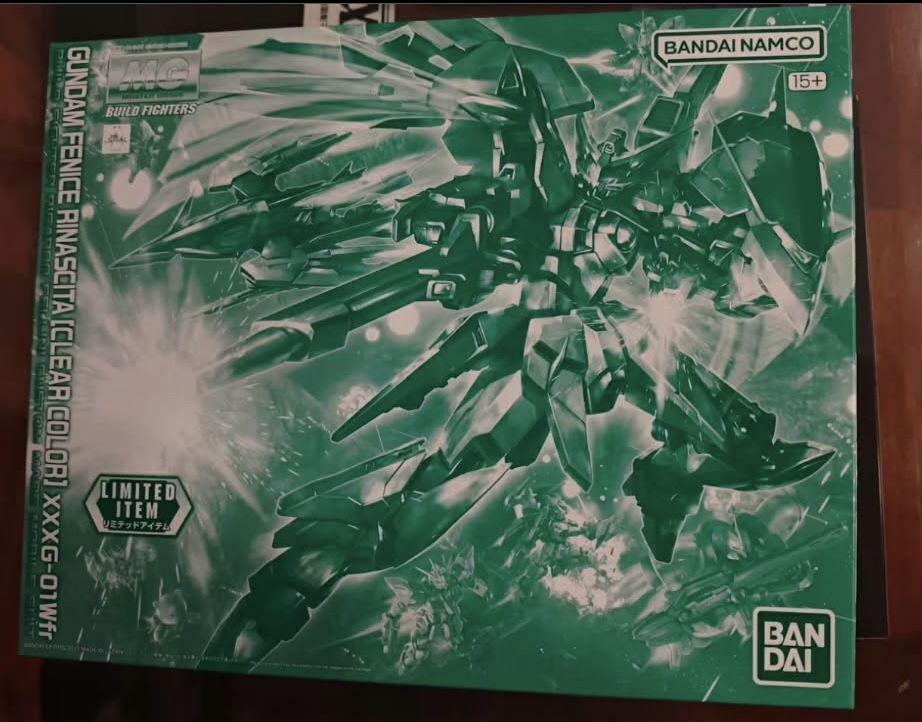MG 1/100 Gundam Fenice Rinascita Clear Color