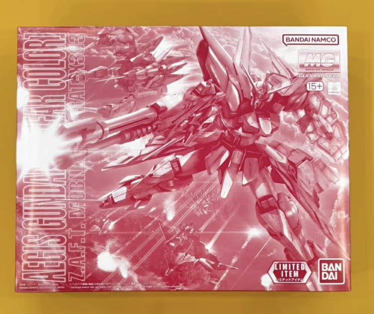 Event Limited MG 1/100 Aegis Gundam [Clear Color]