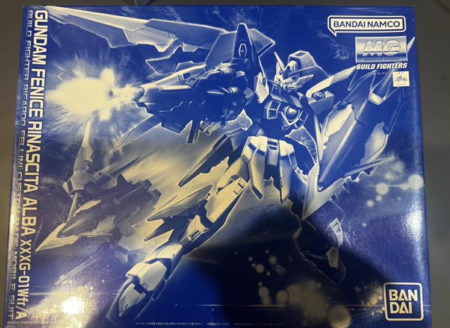MG 1/100 Gundam Fenice Rinascita Alba.