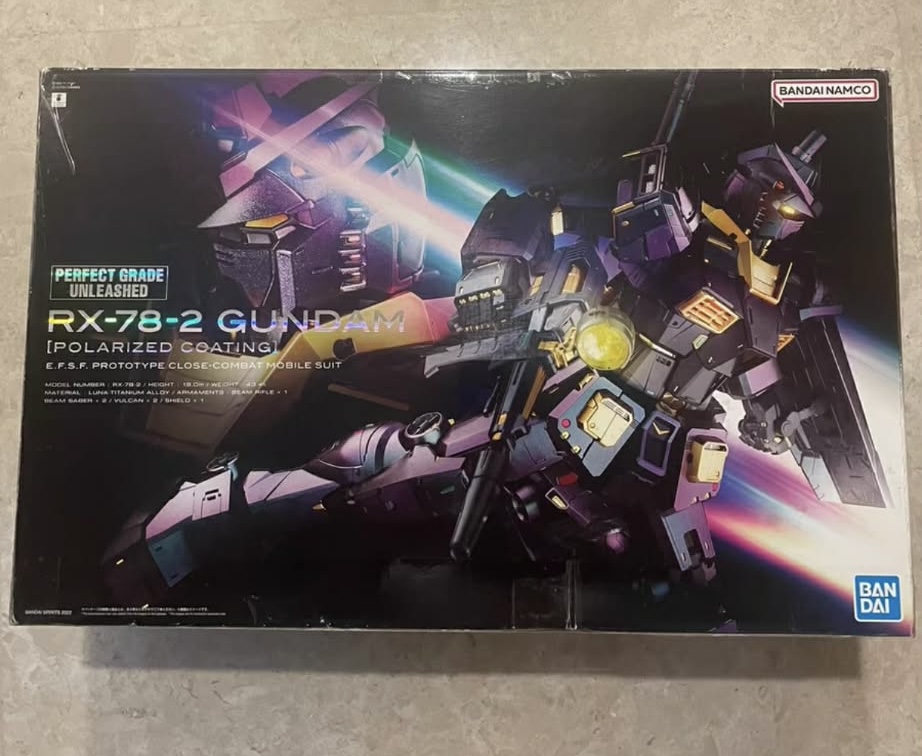 PG Unleashed 1/60 RX-78-2 Gundam [Polarized Coating]