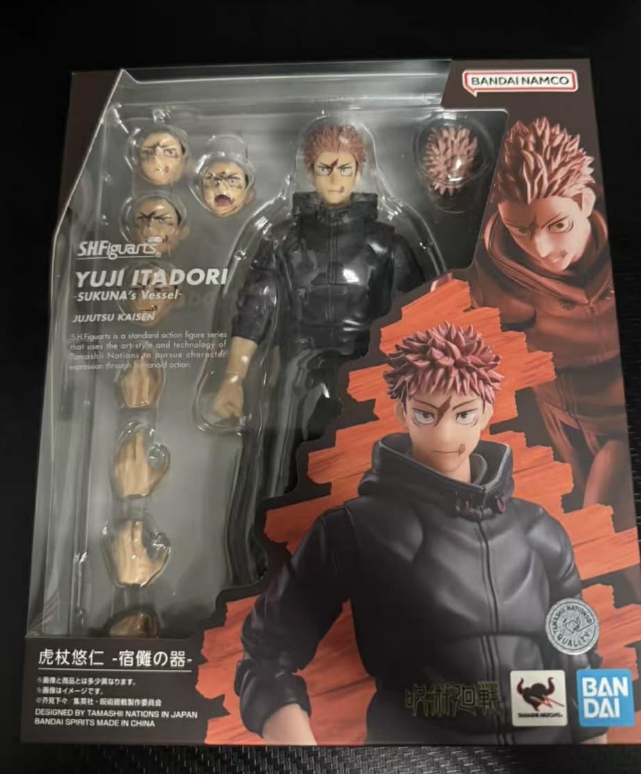 S.H.Figuarts Yuji Itadori -Sukuna's Vessel- từ anime Jujutsu Kaisen (Like new)