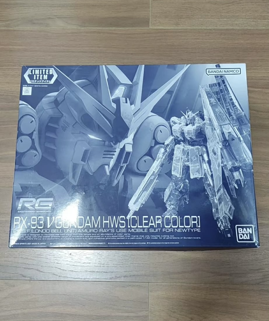 RG 1/144 RX-93 ν Gundam HWS [Clear Color]