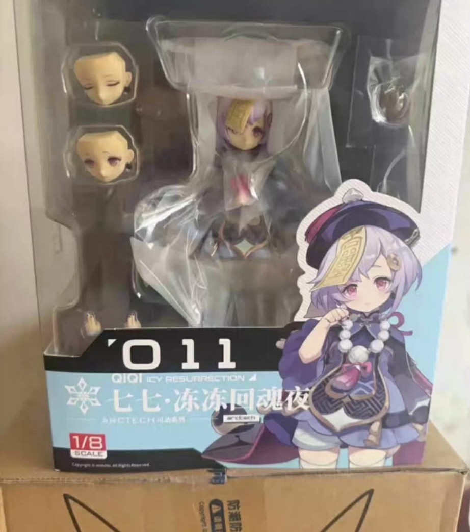 ARCTECH Posable Series Genshin Impact Qiqi: Icy Resurrection Ver. 1/8 Posable Figure.