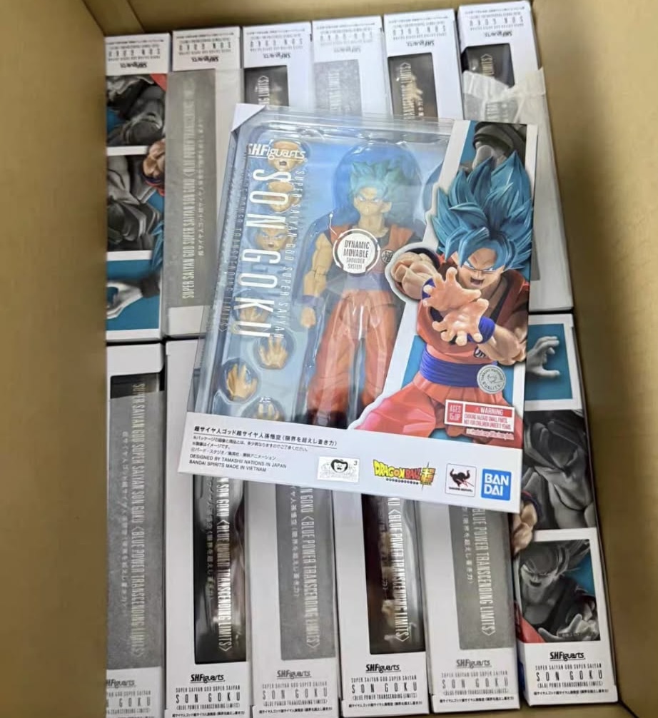 S.H.Figuarts Super Saiyan God Son Goku - Blue Power Transcending Limits
