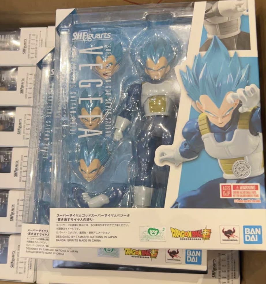 S.H.Figuarts Super Saiyan God Super Saiyan Vegeta -Unwavering Saiyan Pride-