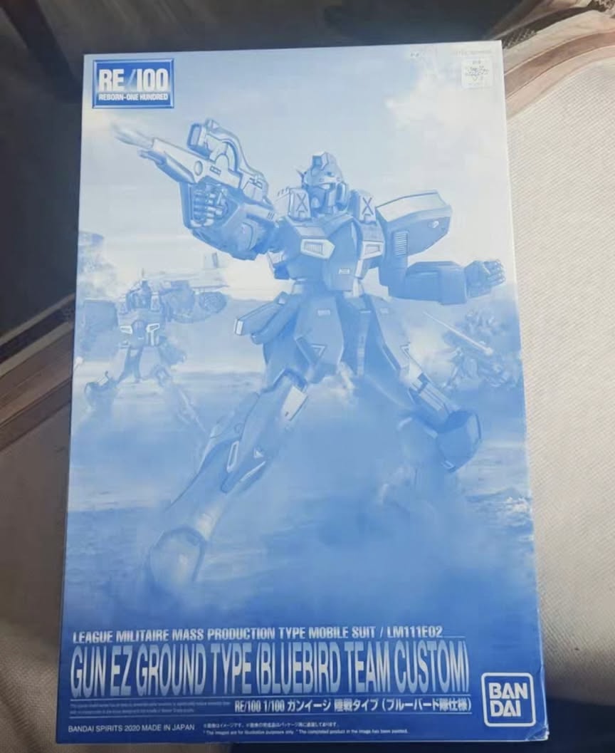 RE/100 Gun-EZ Ground Type (Bluebird Team Custom)