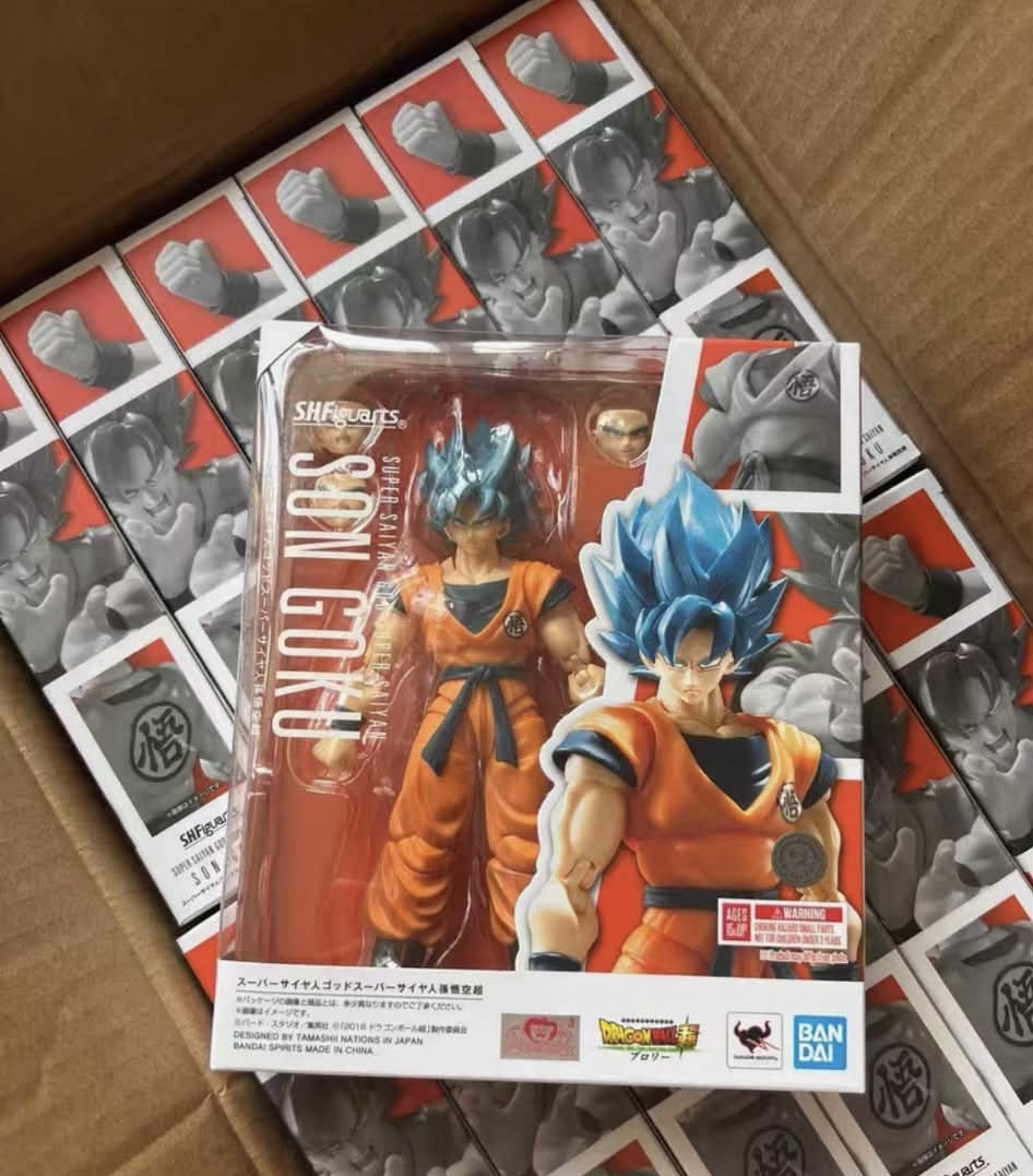 S.H.Figuarts Super Saiyan God Super Saiyan Son Goku (Goku Blue)